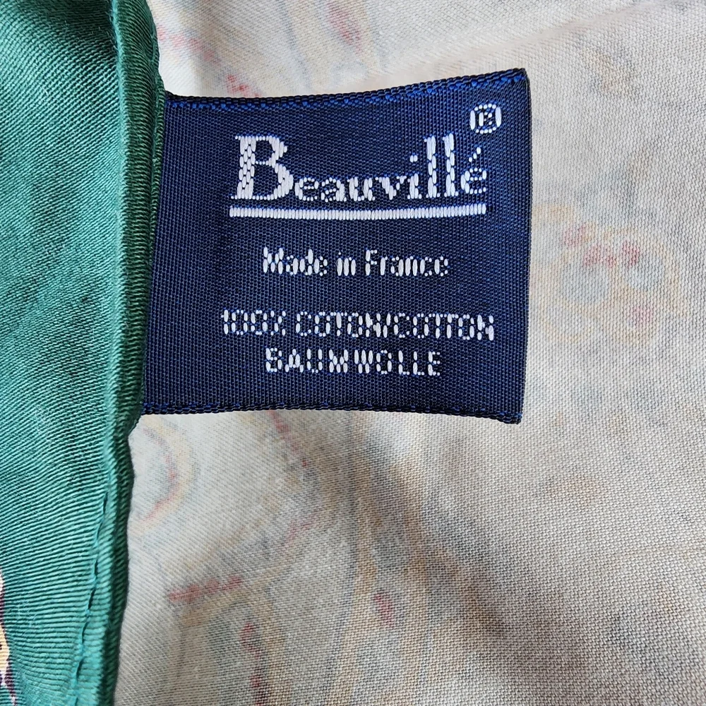 Vintage Beauville France Tablecloth 64